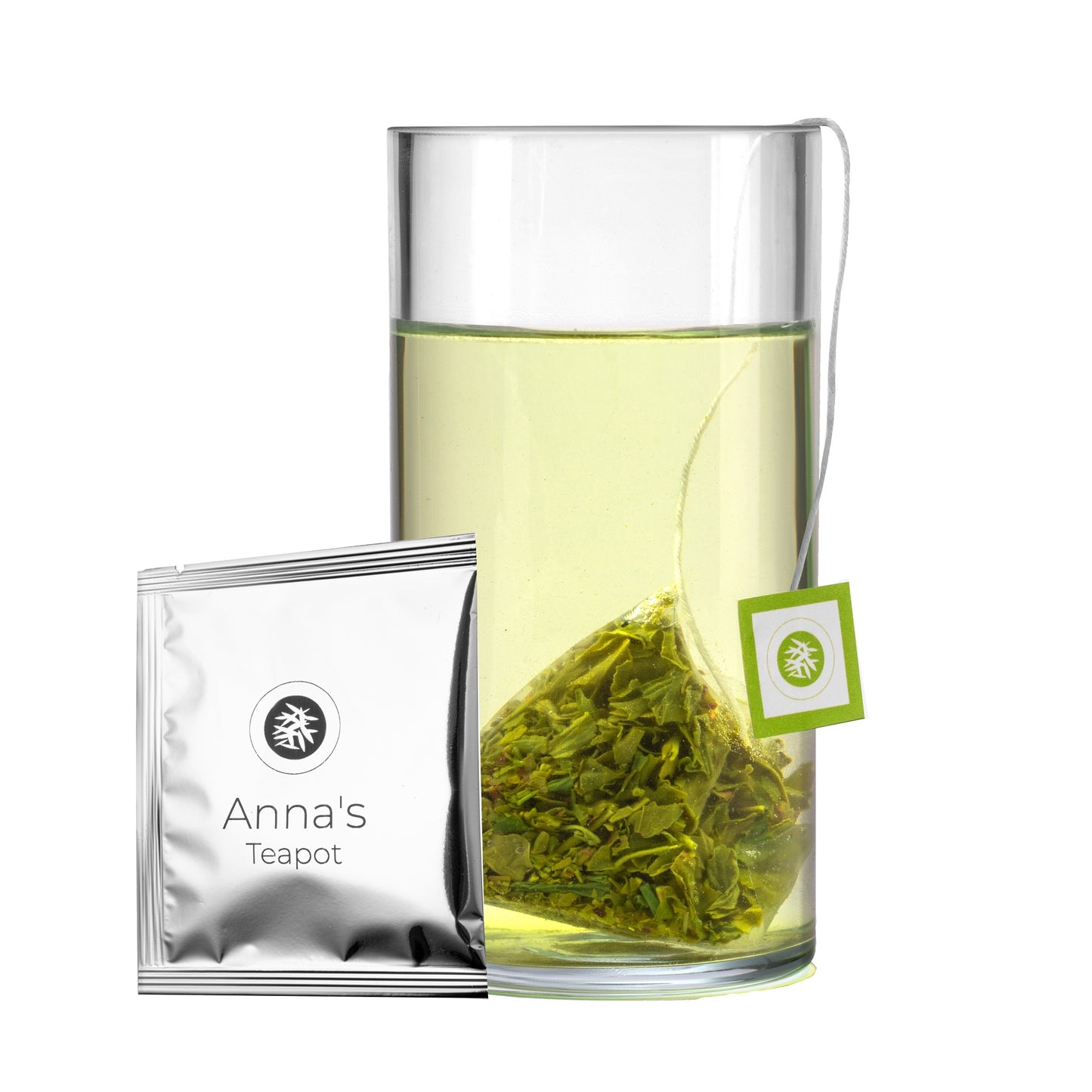 Anna's Teapot Sencha Bio in Teebeutel - Bio Japanischer Grüner Tee in Pyramidenbeutel