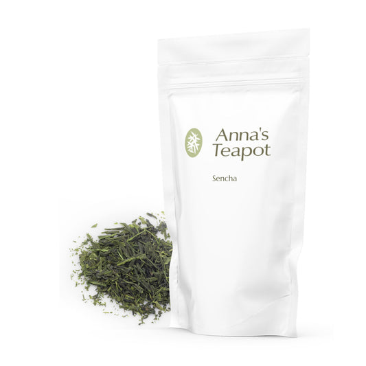 Anna's Teapot Sencha Grüntee Bio - Hochwertiger Bio Japanischer Grüner Tee - lose Bio Sencha aus Japan