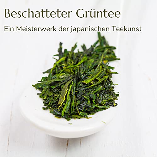 Anna's Teapot Gyokuro grüner Tee bio aus Japan - Premium Japanischer loser Grüntee aus der Ernte 2023 im wiederverschließbaren Beutel - 100g