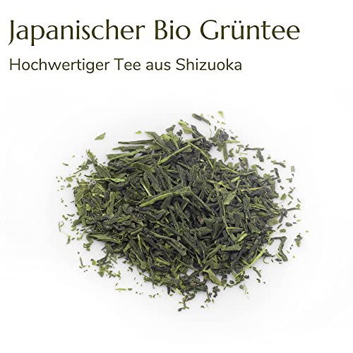Anna's Teapot Sencha Grüntee Bio - Hochwertiger Bio Japanischer Grüner Tee - lose Bio Sencha aus Japan